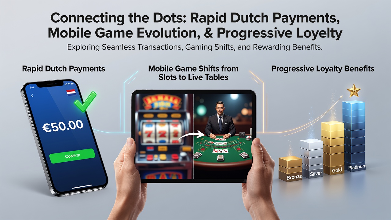 Illustratie van mobiele betalingen en spelverschuivingen in de Nederlandse markt