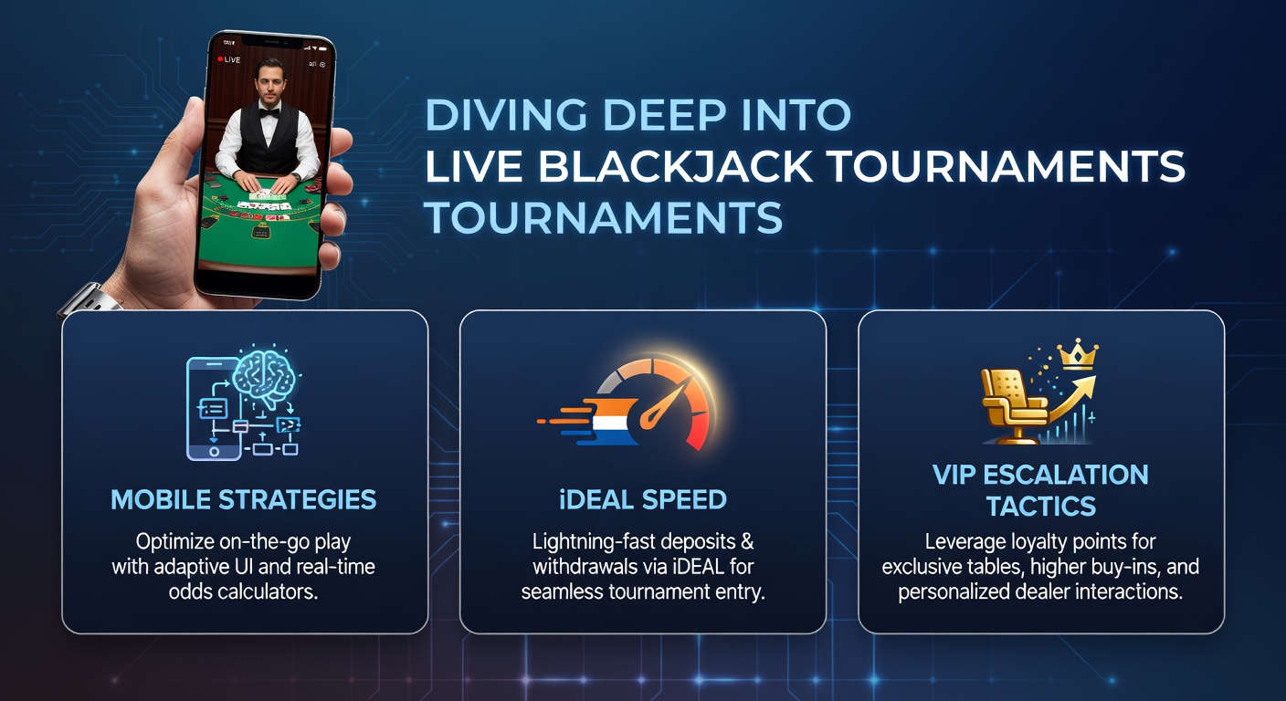 Live blackjack toernooi op mobiel scherm met spelers aan tafel en kaarten in actie