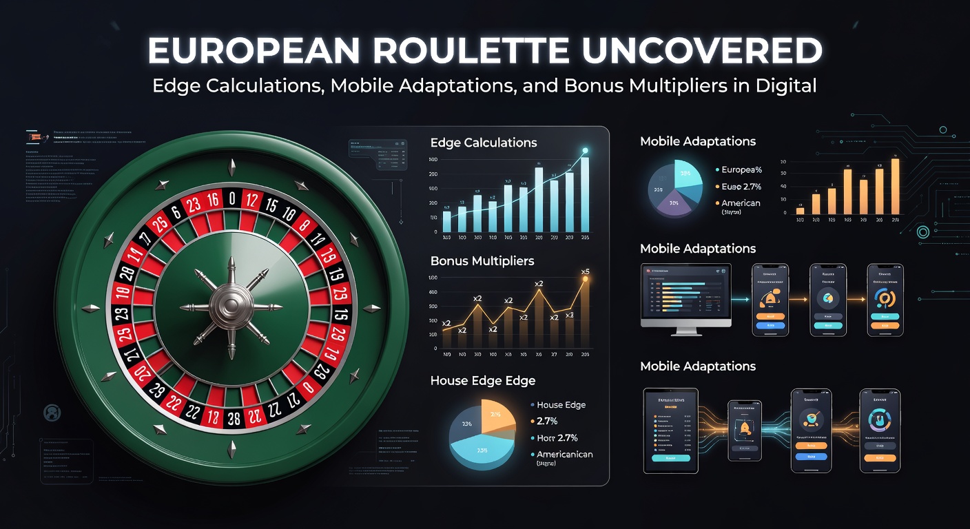 Mobiele app met Europese roulette tabel, bonus multiplier indicator en edge calculator overlay