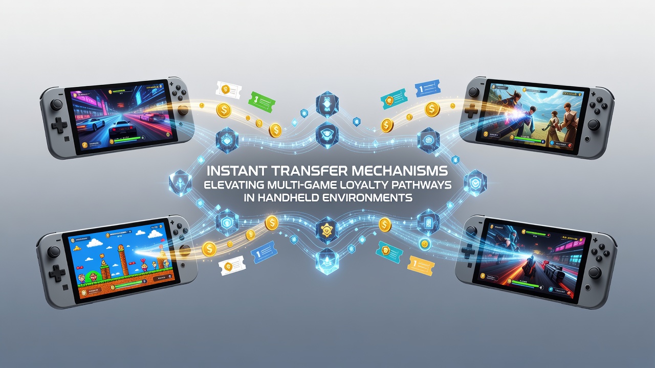 Grafiek die groei in mobiele loyaliteit toont door instant transfers in multi-game omgevingen