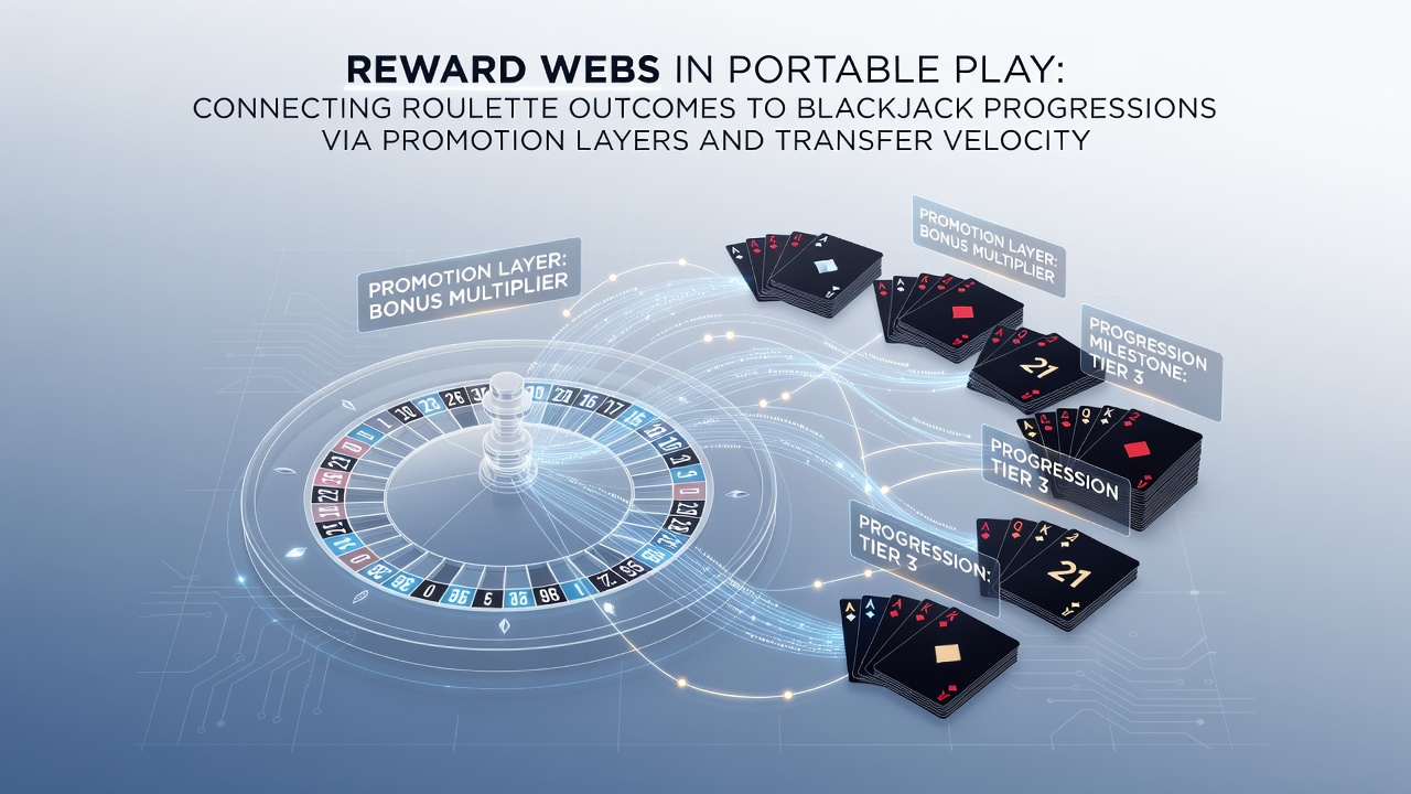 Mobiele casino interfaces tonen verbonden beloningsstructuren tussen roulette en blackjack
