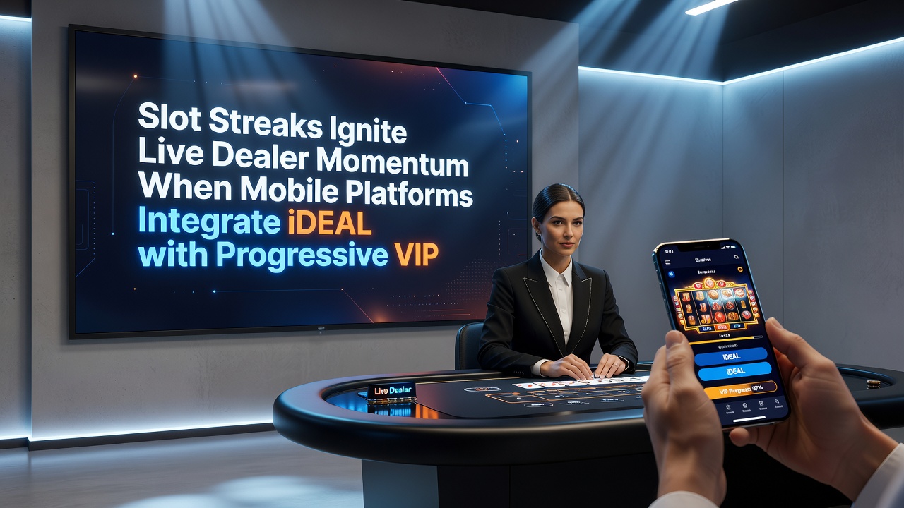 Progressieve VIP beloningen gekoppeld aan iDEAL stortingen en live dealer momentum
